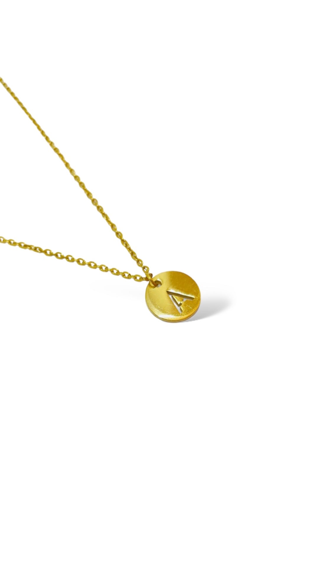 Colar Medalha com letra