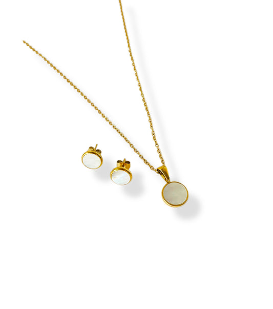 Conjunto madre pérola