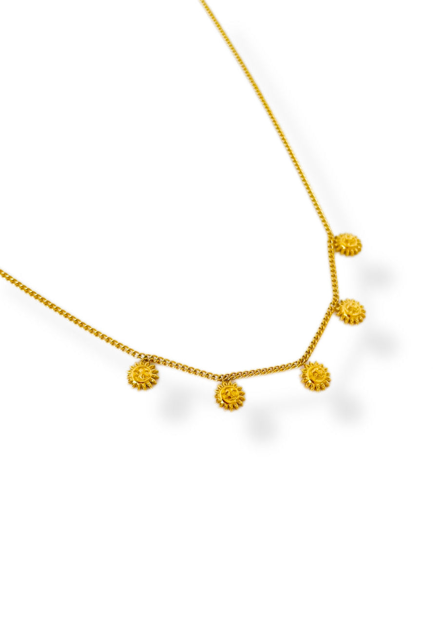 Sun necklace