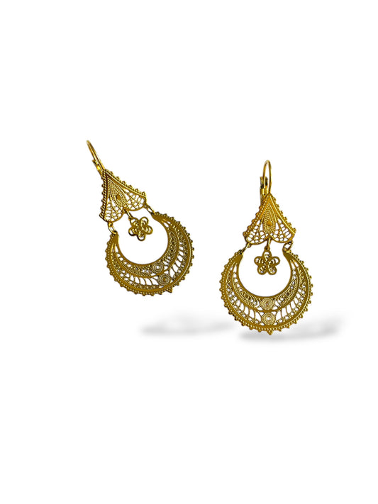 Brincos Arrecadas Flor