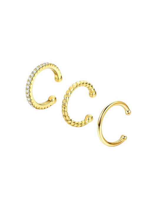 Golden Earcuffs