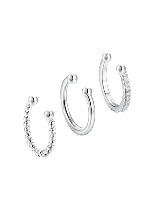 Silver Earcuffs